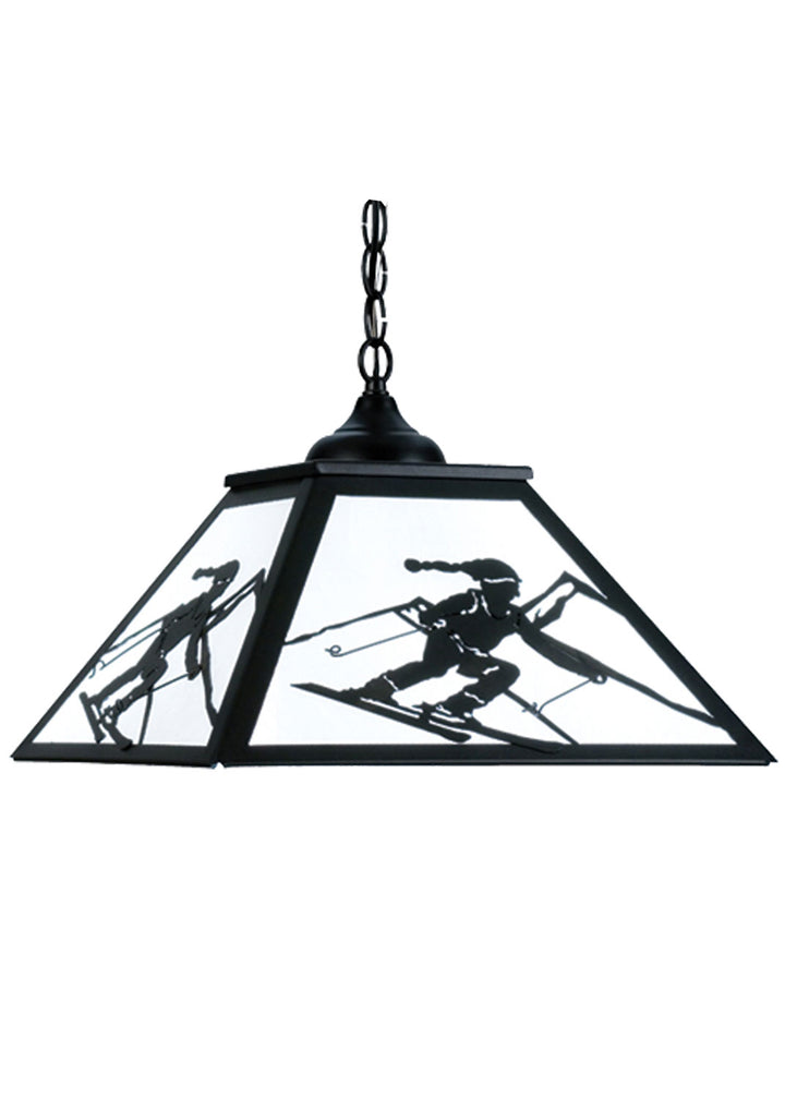 Meyda Tiffany Alpine 15422 Pendant Light - Nickel, Chrome