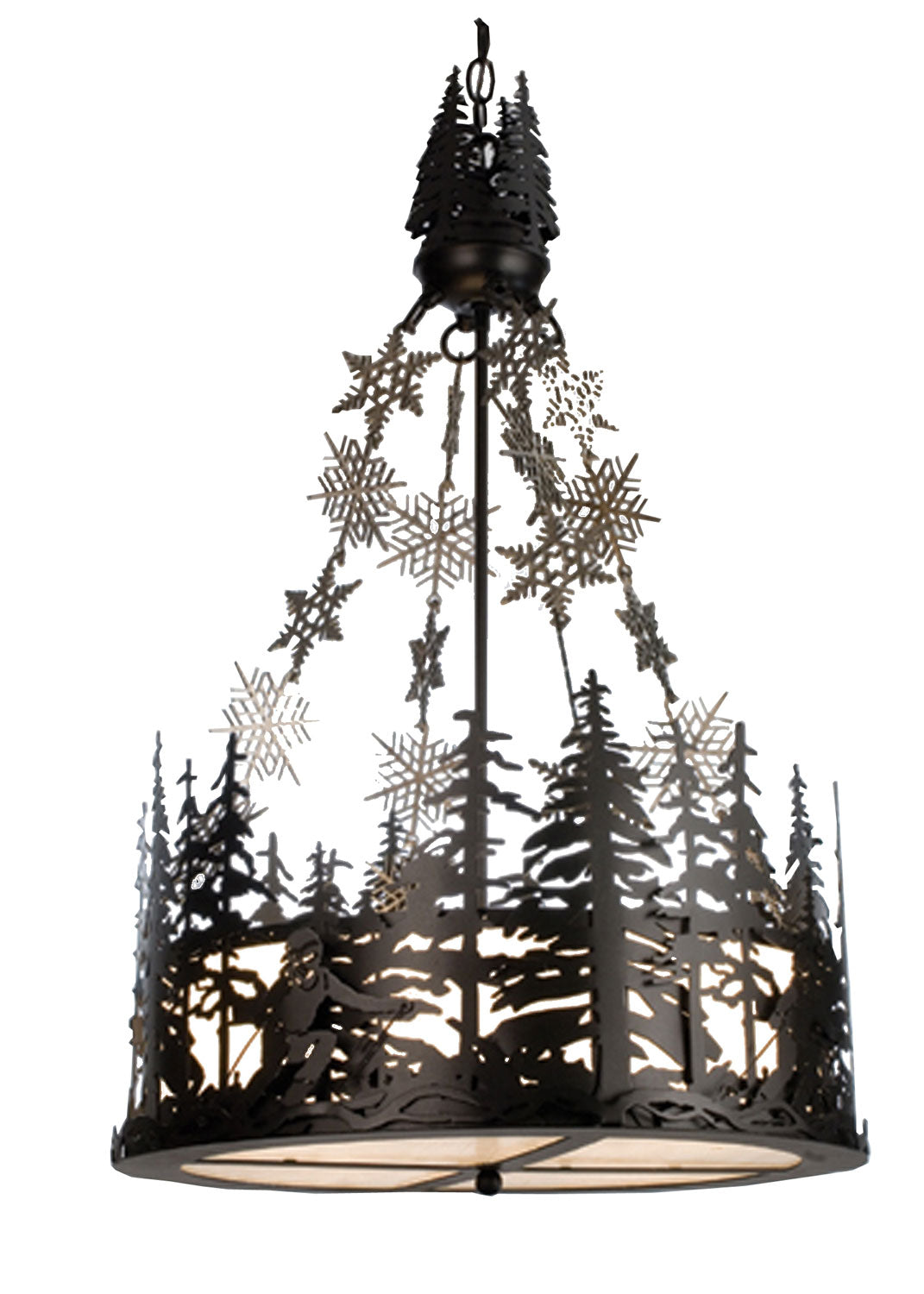 Meyda Tiffany Alpine 15434 Pendant Light - Timeless Bronze
