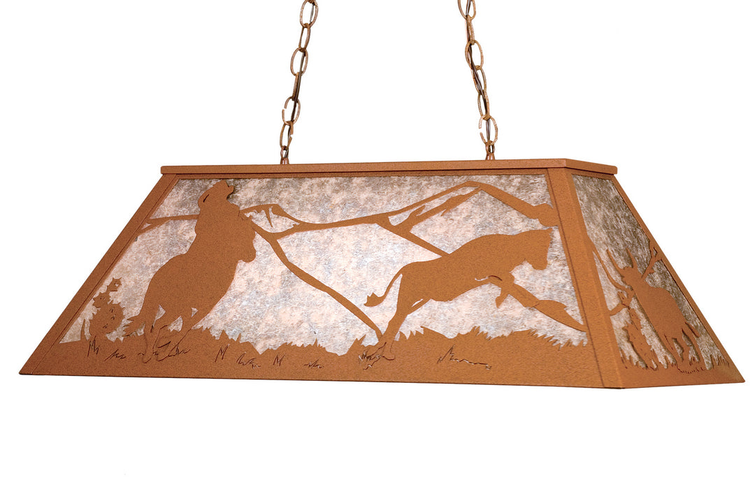 Melissa Cowboy & Steer 15504 Pendant Light - Rust