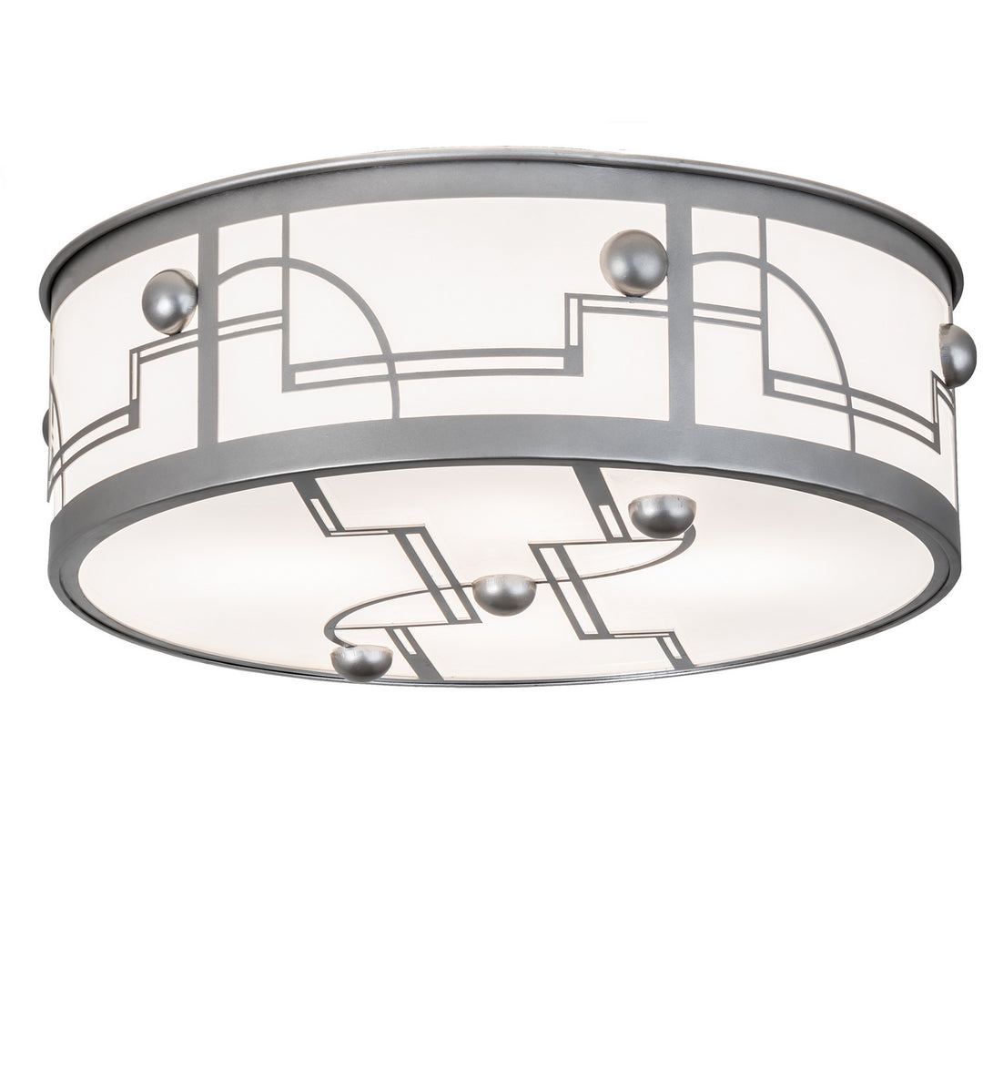 Meyda Tiffany Revival 15514 Ceiling Light - Nickel