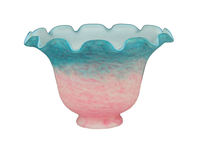 Meyda Tiffany Lighting 15958 Fluted Bell Shade Lamp Shade Bronze / Dark