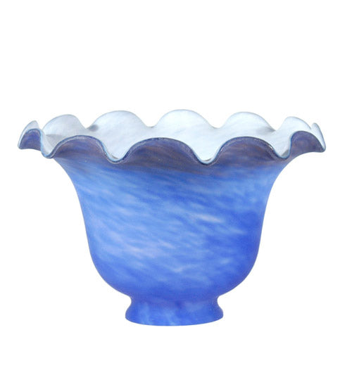 Meyda Tiffany Lighting 15976 Fluted Bell Shade Lamp Shade Bronze / Dark