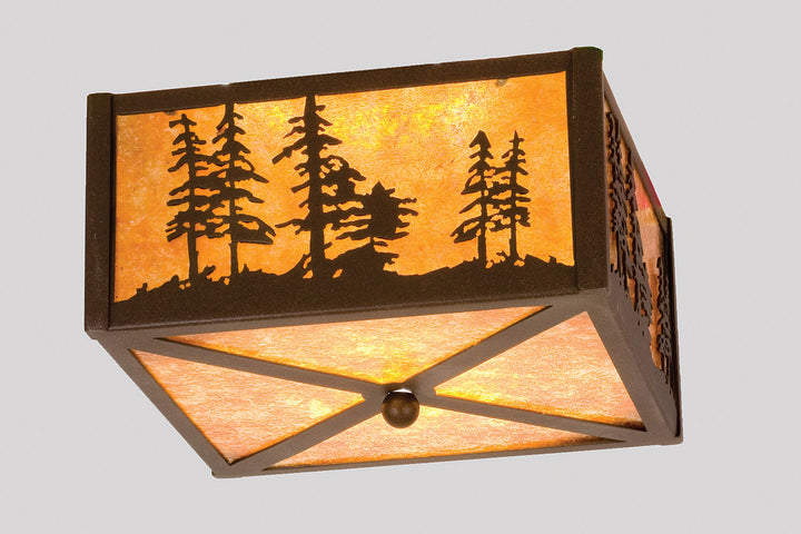 Meyda Tiffany Tall Pines 23982 Ceiling Light - Cafe-Noir