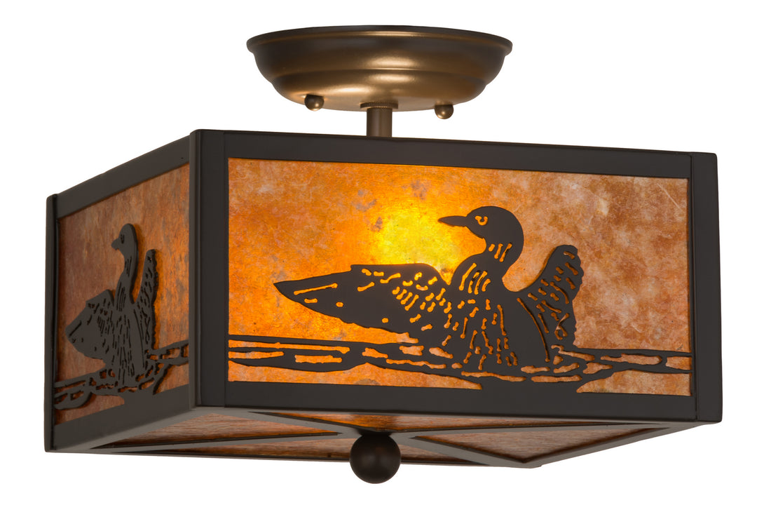 Meyda Tiffany Loon 23988 Ceiling Light - Timeless Bronze