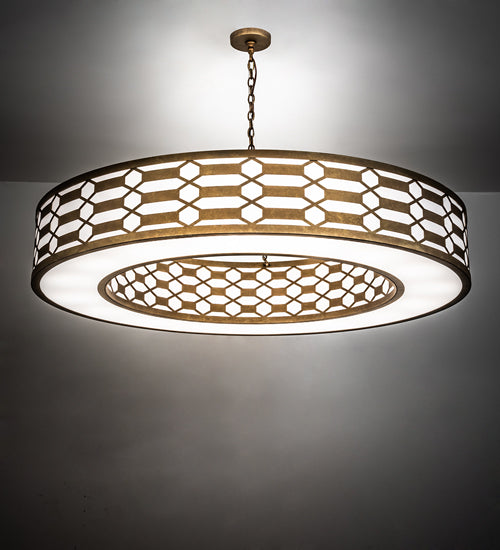 Meyda Tiffany Watermere 217249 Chandelier Light - Burnished