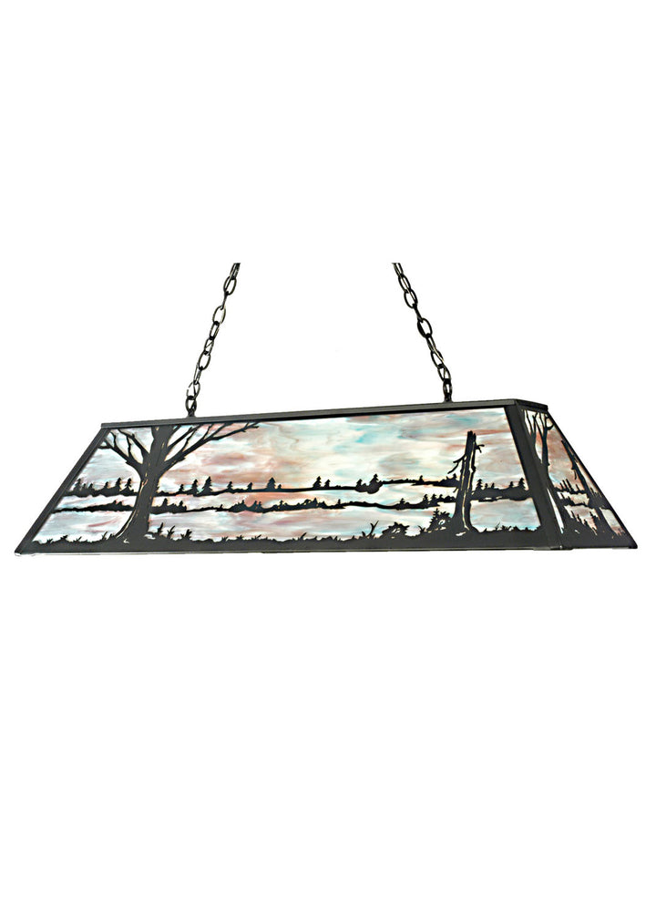 Meyda Tiffany Quiet Pond 30639 Pendant Light - Timeless Bronze, Custom