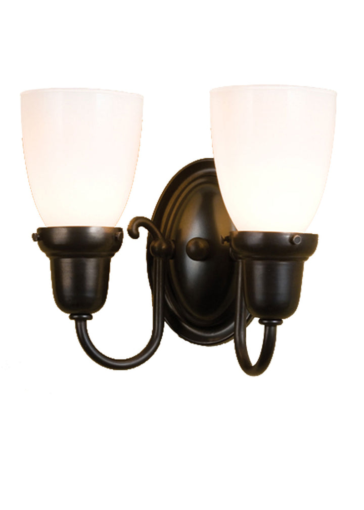 Meyda Tiffany Saratoga 36634 Wall Light - Craftsman Brown