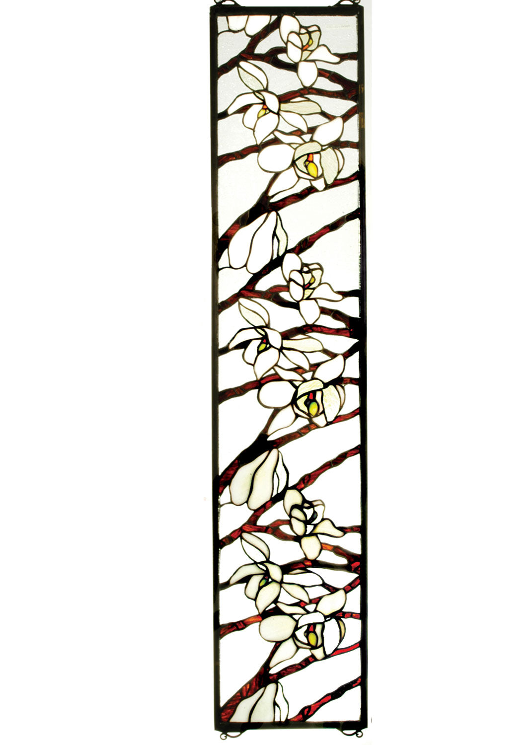 Meyda Tiffany Lighting 47887 Magnolia Window Mirror Bronze / Dark