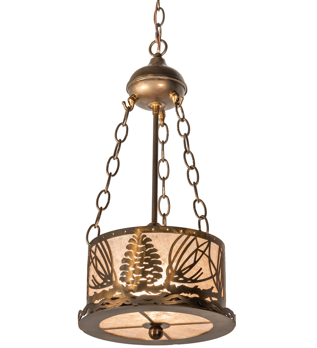 Meyda Tiffany Mountain Pine 48347 Pendant Light - Antique Copper