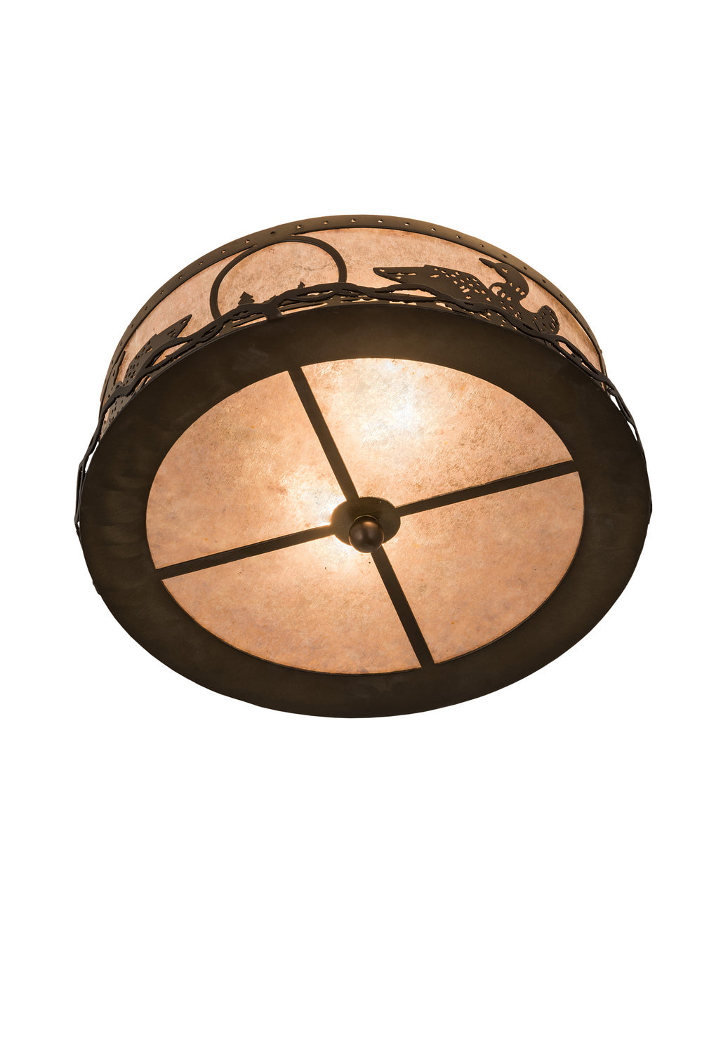 Meyda Tiffany Loon 48796 Ceiling Light - Antique Copper