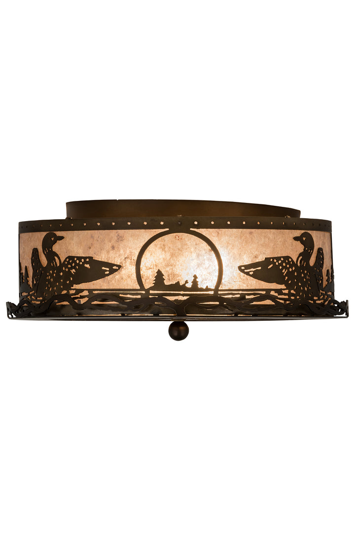 Meyda Tiffany Loon 48796 Ceiling Light - Antique Copper