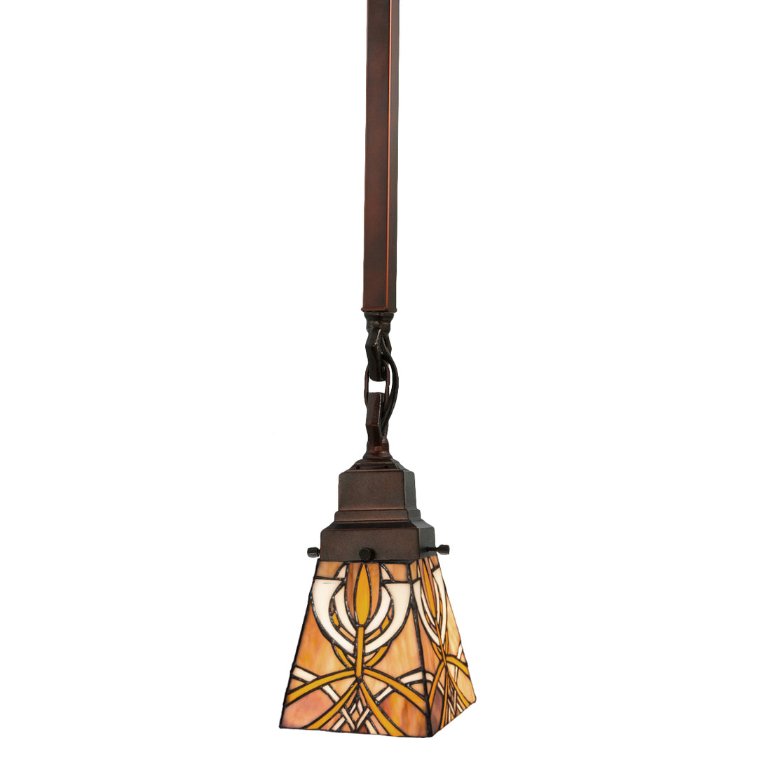 Meyda Tiffany Glasgow Bungalow 49136 Pendant Light - Xaia Ha Beige