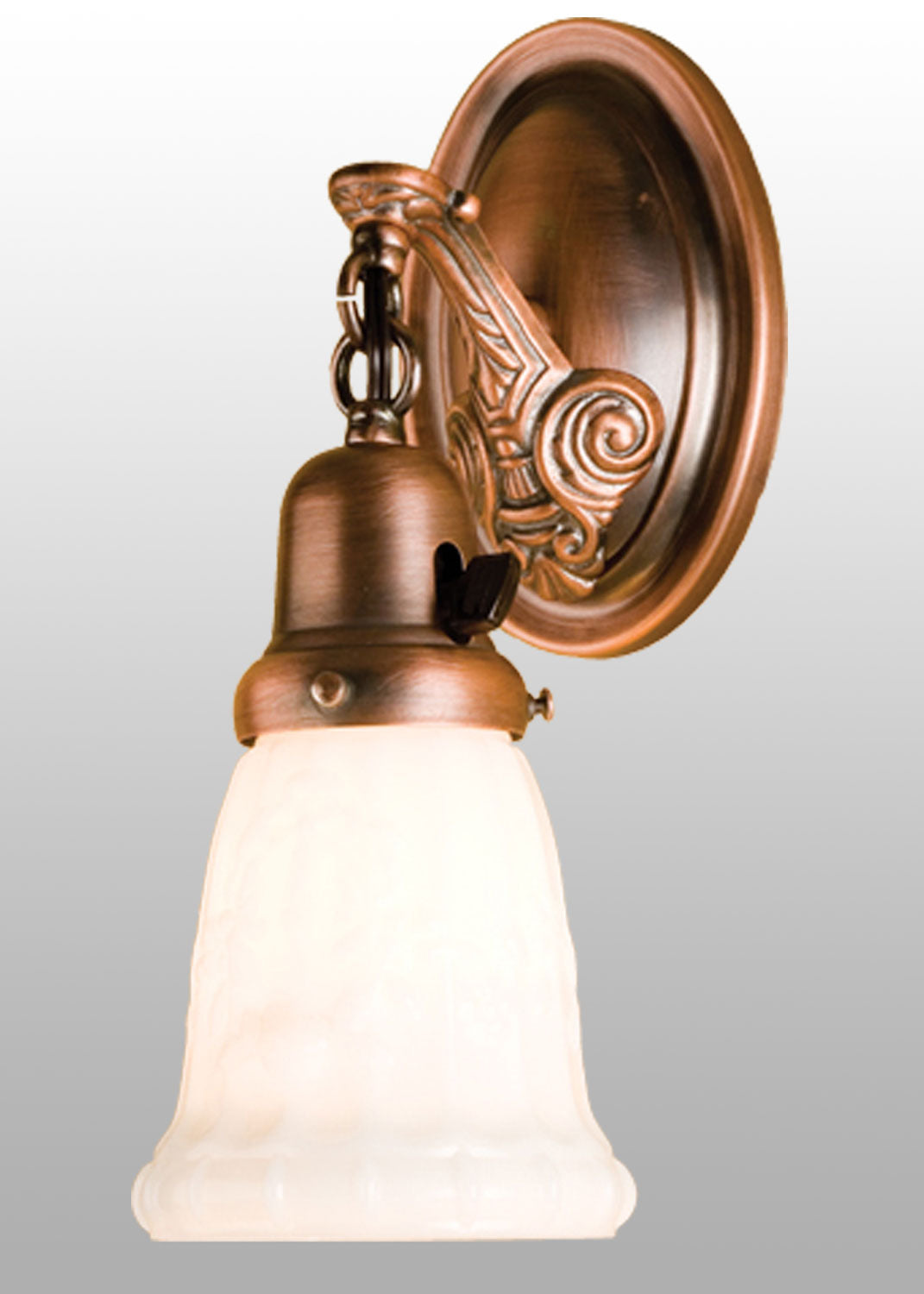 Meyda Tiffany Mansfield 50633 Wall Light - Burnished Copper