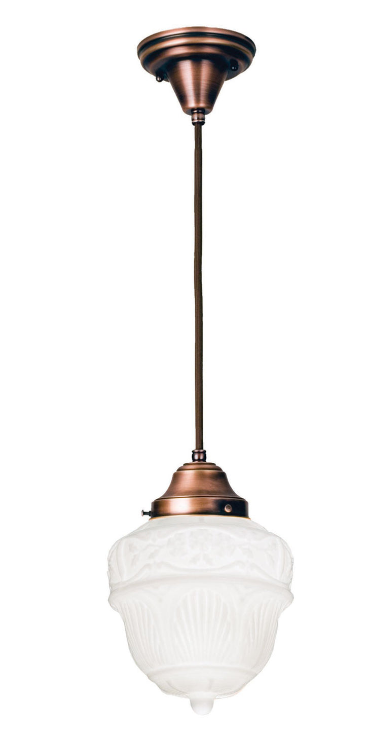 Meyda Tiffany Revival 50645 Pendant Light - Burnished Copper