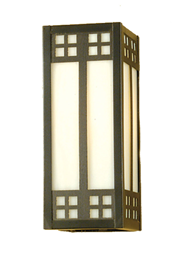 Meyda Tiffany Prairie Loft 50665 Wall Light - Craftsman Brown