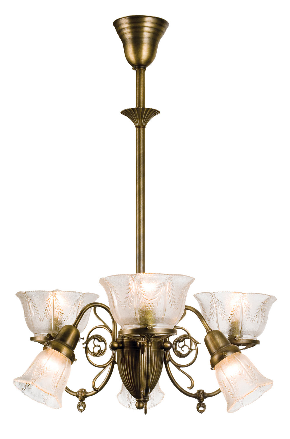 Meyda Tiffany Revival 50758 Chandelier Light - Antique