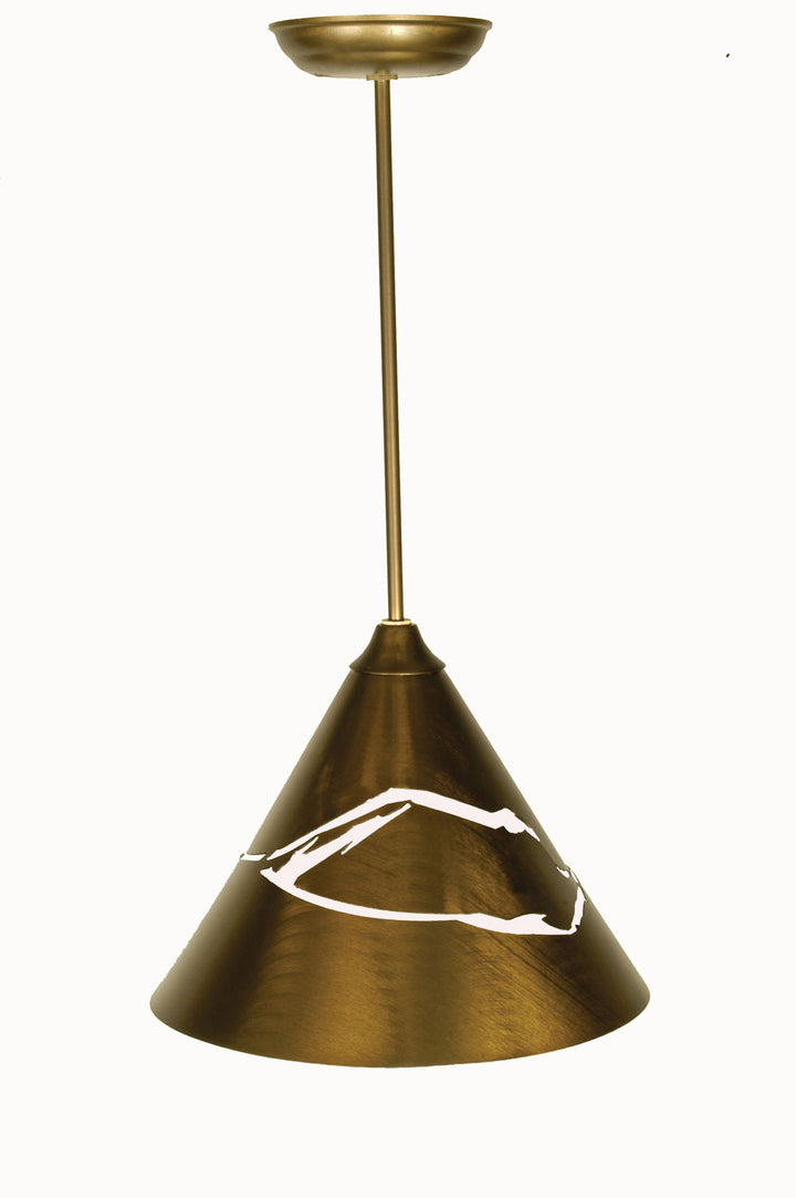 Meyda Tiffany Cone 50919 Pendant Light - Antique Copper