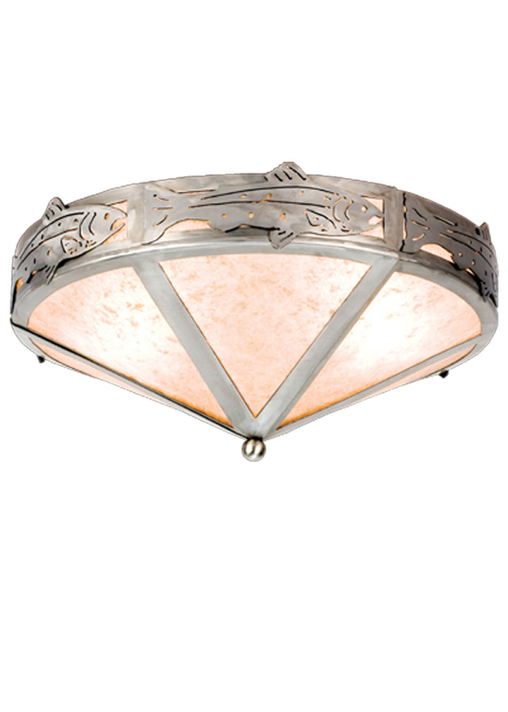 Meyda Tiffany Rainbow Trout 51225 Ceiling Light - Steel