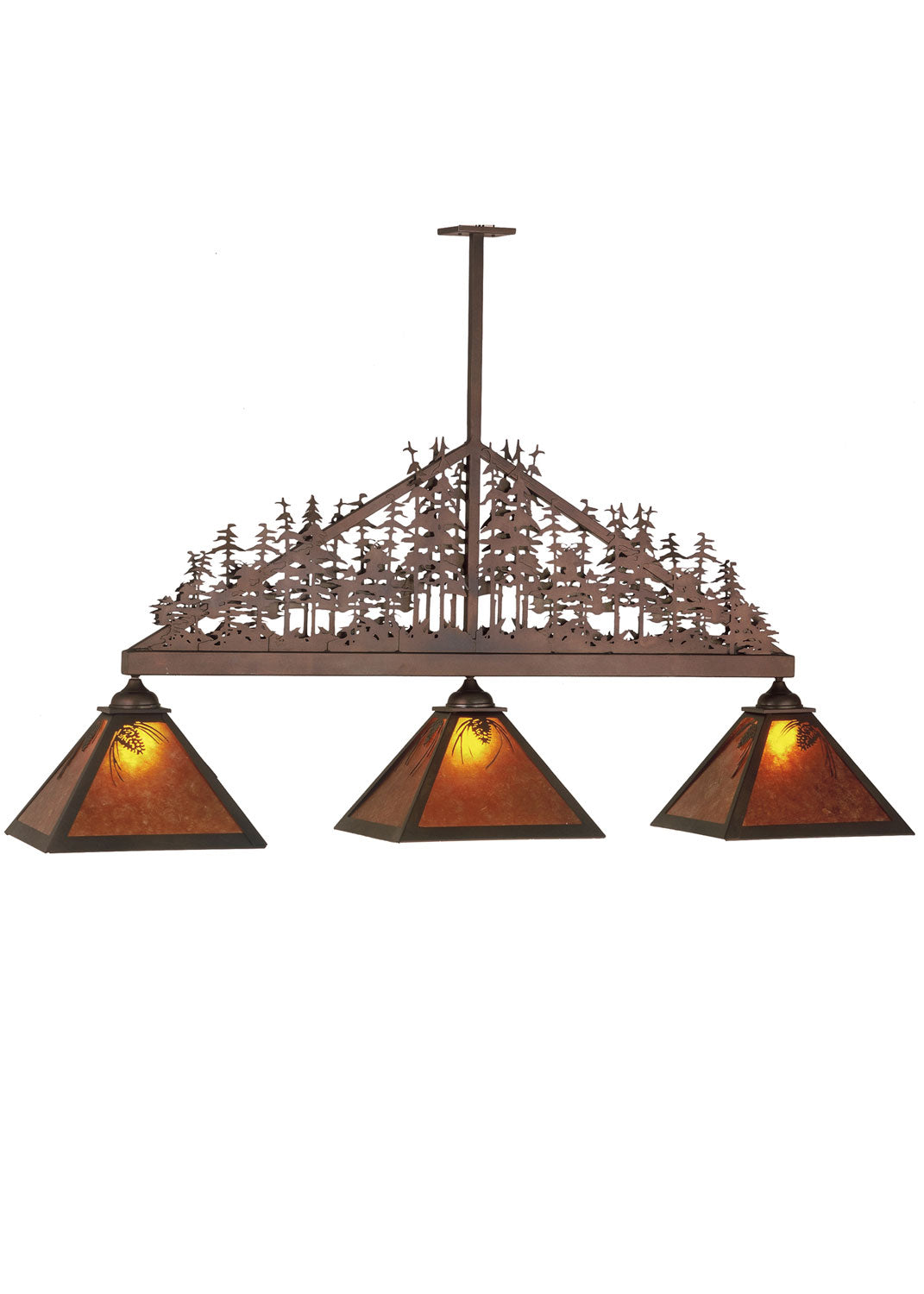 Meyda Tiffany Mountain Pine 51347 Pendant Light - Antique Copper