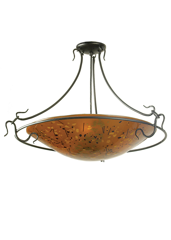 Meyda Tiffany Metro Fusion 52004 Ceiling Light - Wrought Iron