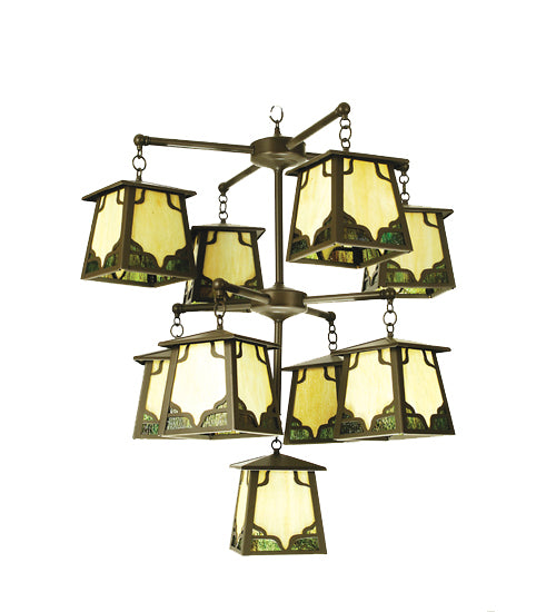 Meyda Tiffany Kirkpatrick 52068 Chandelier Light - Timeless Bronze