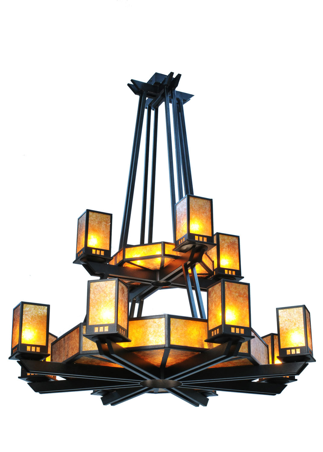 Meyda Tiffany Avondale 65485 Chandelier Light - Steel,Red Rust