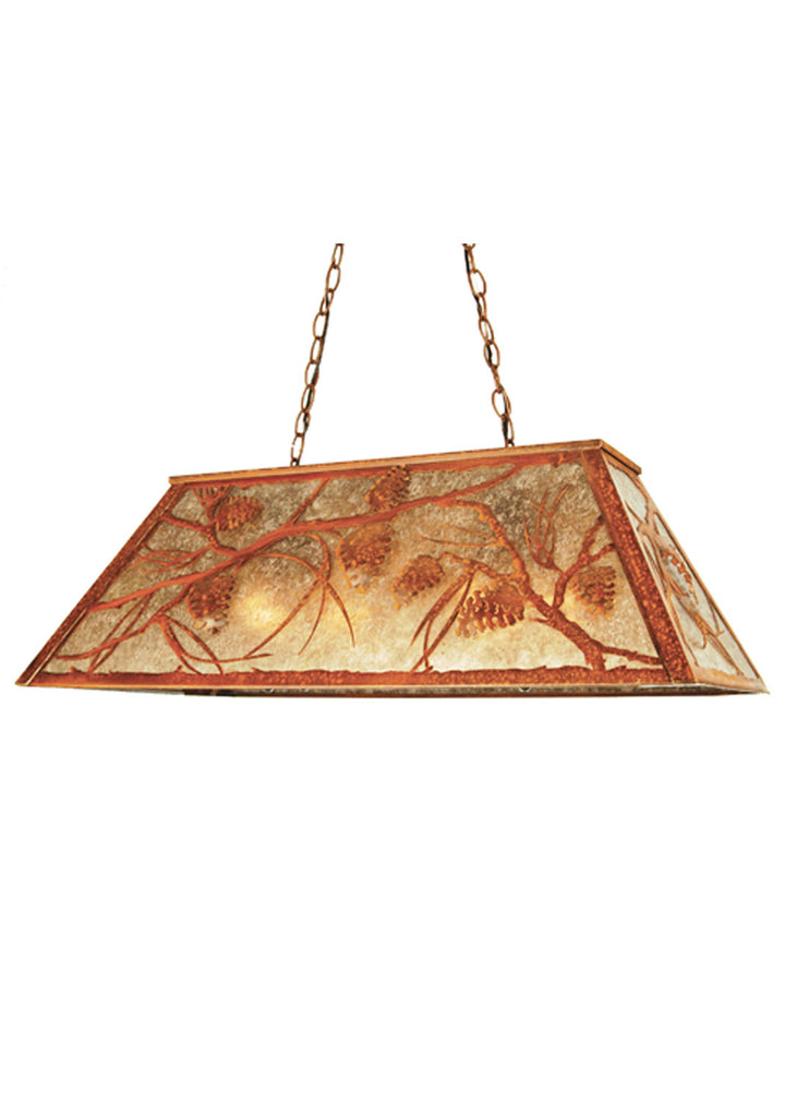 Meyda Tiffany Whispering Pines 65595 Pendant Light - Rust