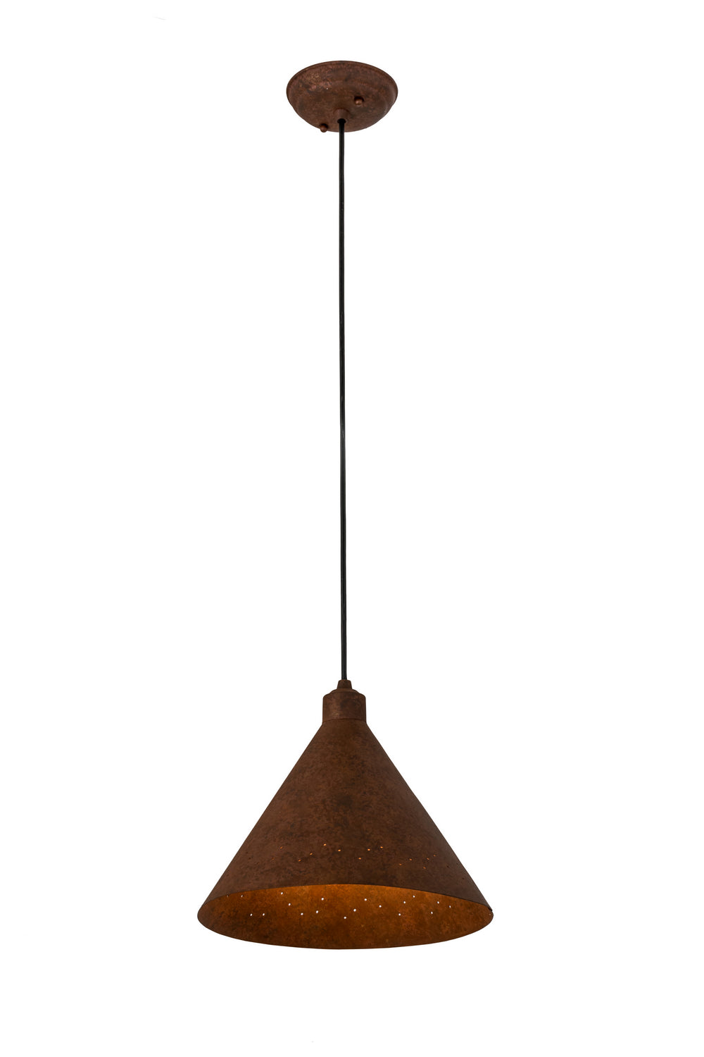 Meyda Tiffany Cone 65862 Pendant Light - Rust