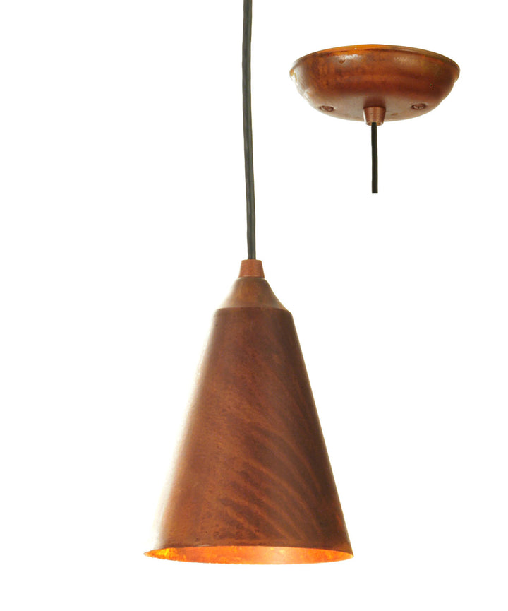 Meyda Tiffany Cone 65918 Pendant Light - Rust