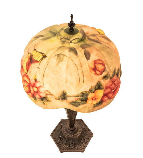 Meyda Tiffany Lighting 217667 Puffy Two Light Table Lamp Lamp Bronze / Dark