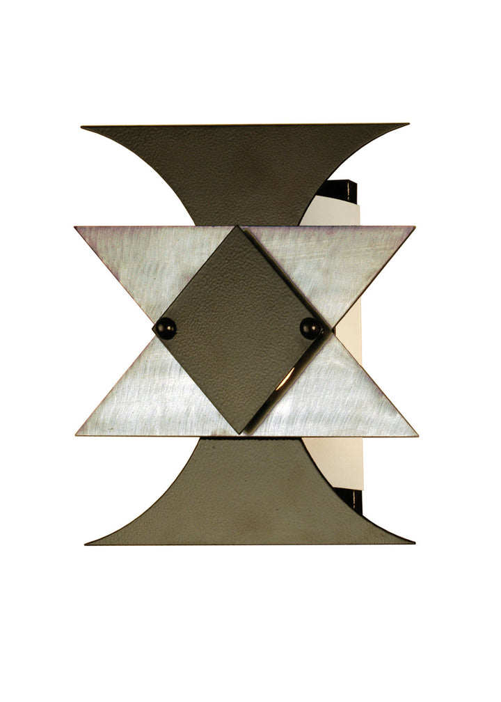 Meyda Tiffany Butterfly 66626 Wall Light - Steel,Black Chrome Vein