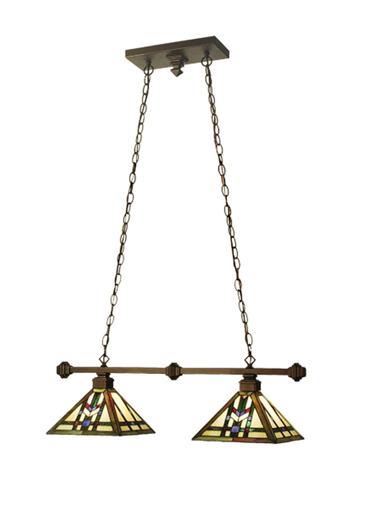 Meyda Tiffany Prairie Wheat 67735 Pendant Light - Mahogany Bronze