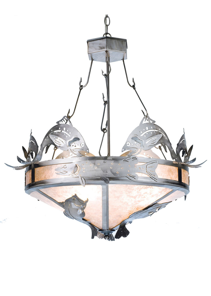 Meyda Tiffany Catch Of The Day 68070 Pendant Light - Steel