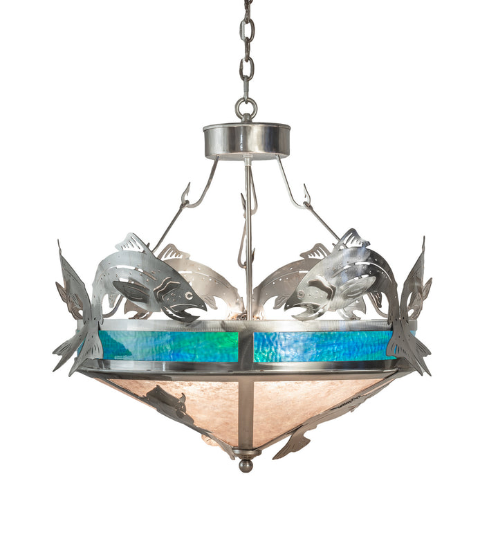 Meyda Tiffany Catch Of The Day 68165 Pendant Light - Steel