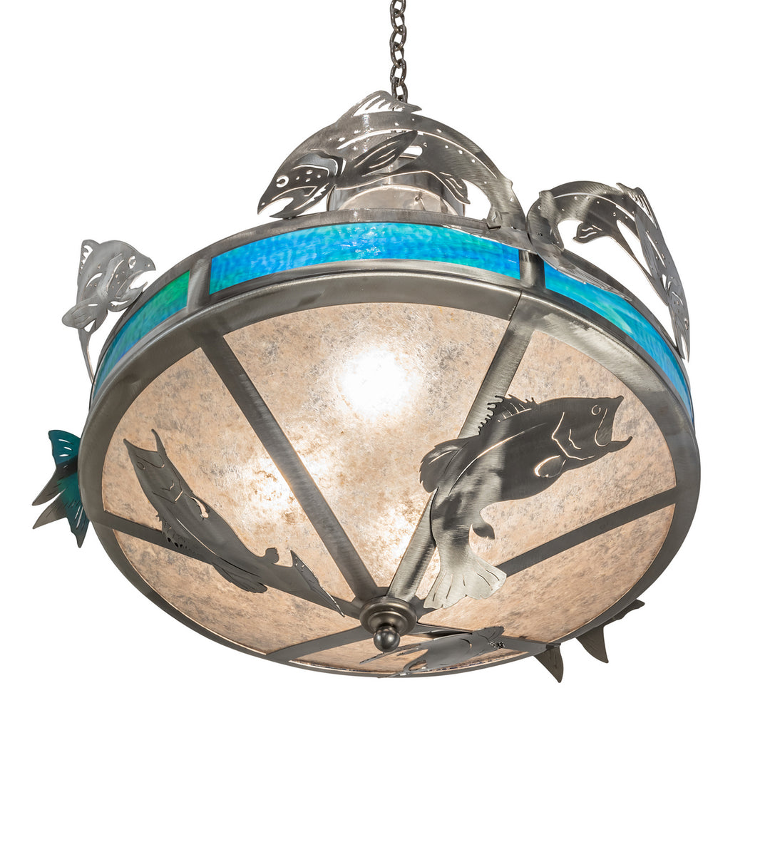 Meyda Tiffany Catch Of The Day 68165 Pendant Light - Steel