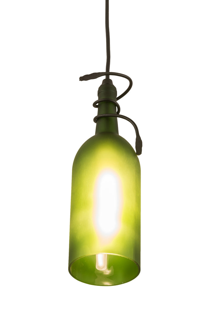 Meyda Tiffany Tuscan Vineyard 71191 Pendant Light - Green Sandblasted