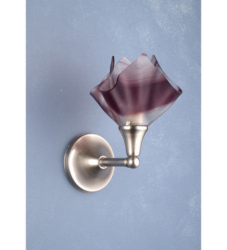 Meyda Tiffany Handkerchief 72455 Wall Light - Nickel