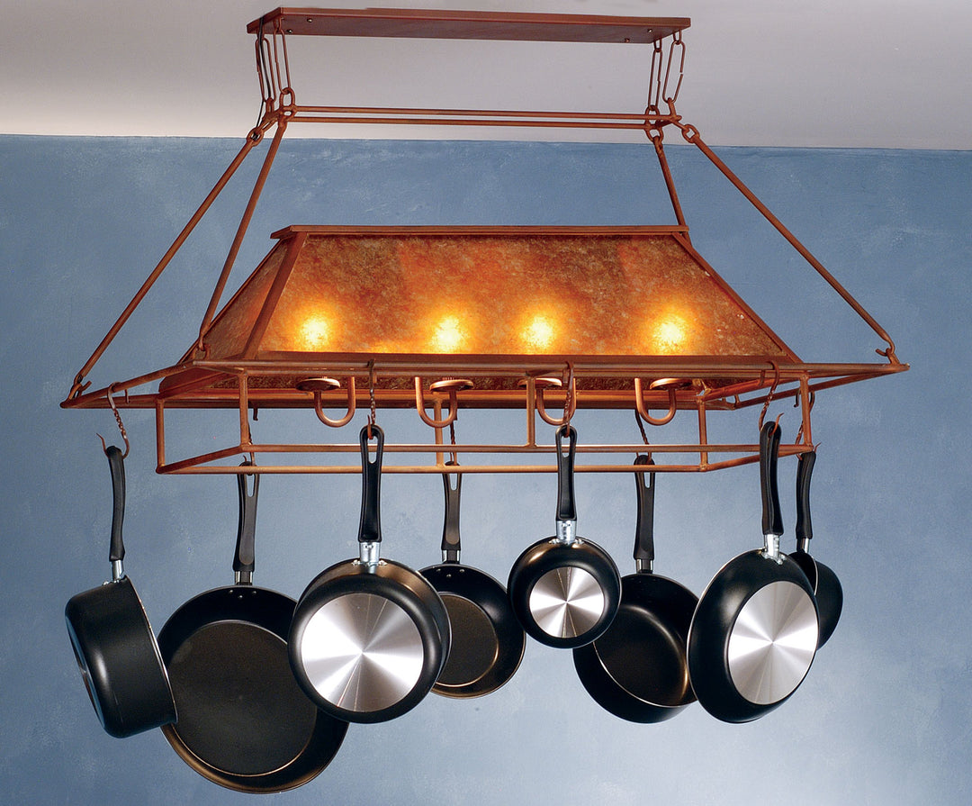 Meyda Tiffany Mission 77830 Pendant Light - Rust