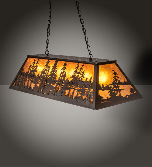 Meyda Tiffany Tall Pines 217916 Pendant Light - Mahogany Bronze