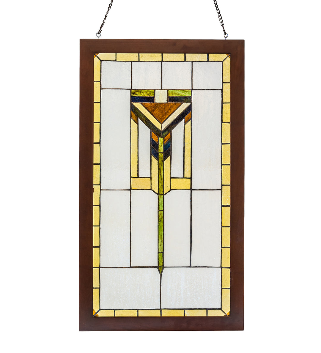 Meyda Tiffany Lighting 98099 Prairie Window Mirror Bronze / Dark