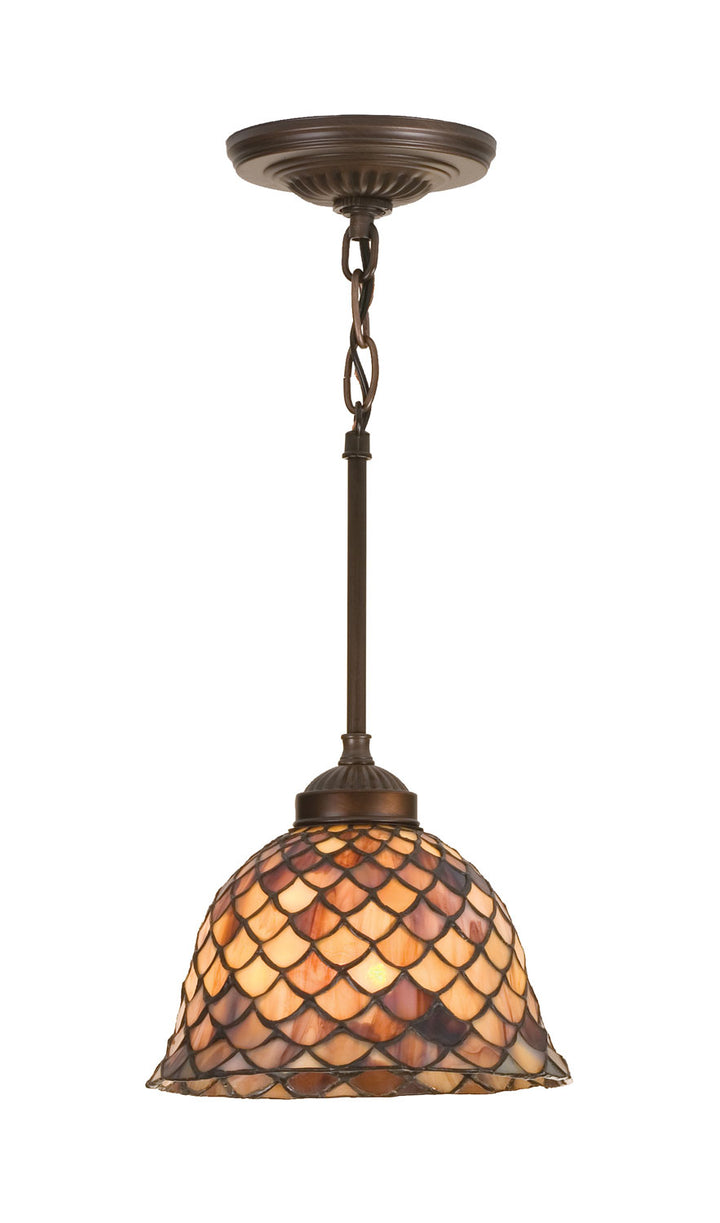 Meyda Tiffany Fishscale 98821 Pendant Light - Antique