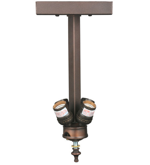 Meyda Tiffany Mission 132321 Ceiling Light - Mahogany Bronze