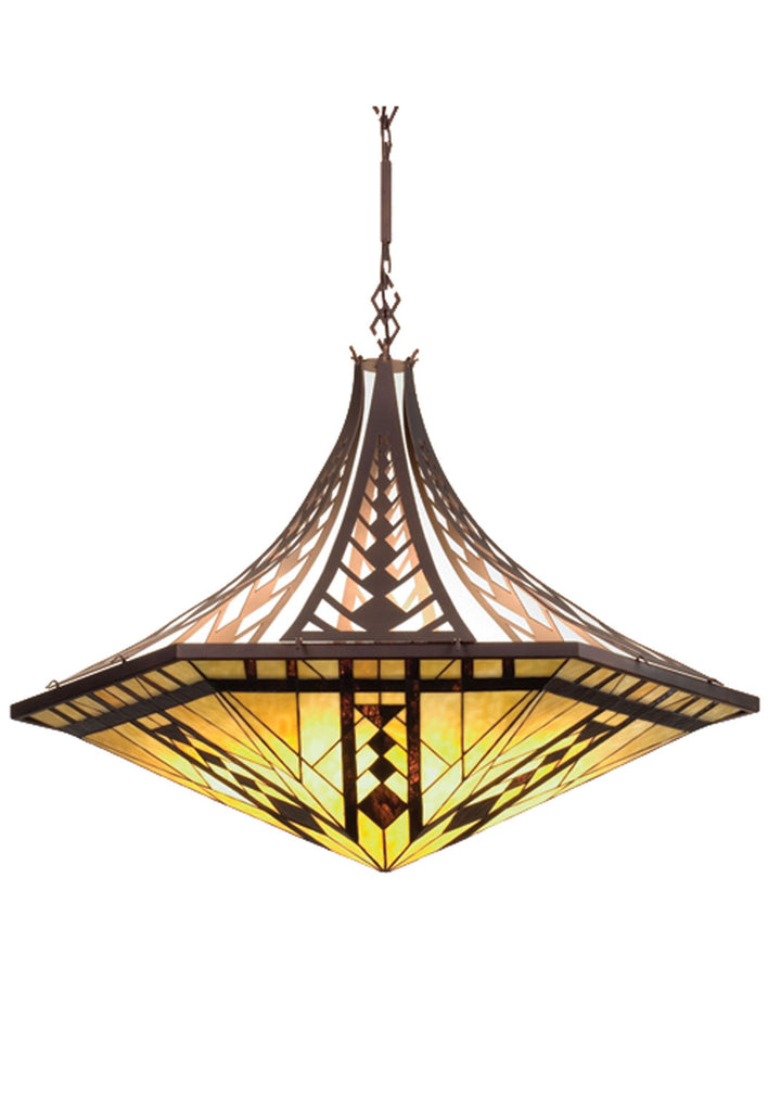 Meyda Tiffany Sonoma 98959 Pendant Light - Cinnamon Coffee Metallic