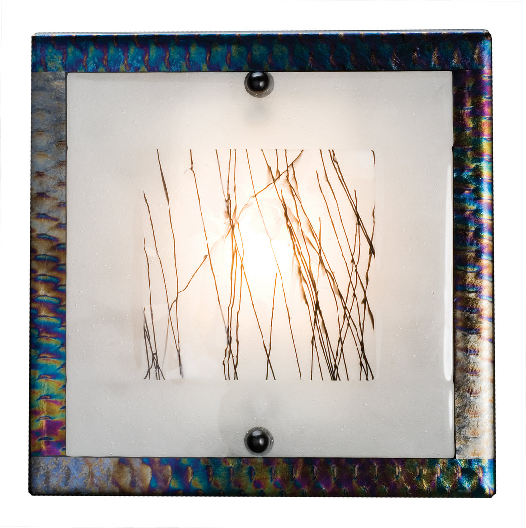 Meyda Tiffany Metro Fusion 99278 Wall Light - Nickel