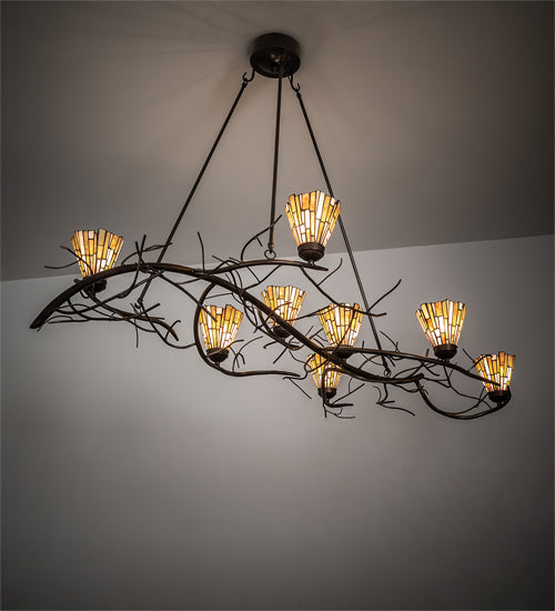 Meyda Tiffany Winter Solstice 218102 Chandelier Light - Antique Copper,Timeless Bronze,Burnished Copper
