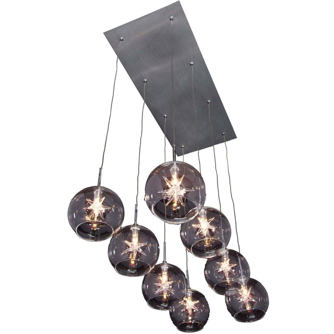 ET2 by Maxim Starburst E20107-24 Pendant Light - Polished Chrome