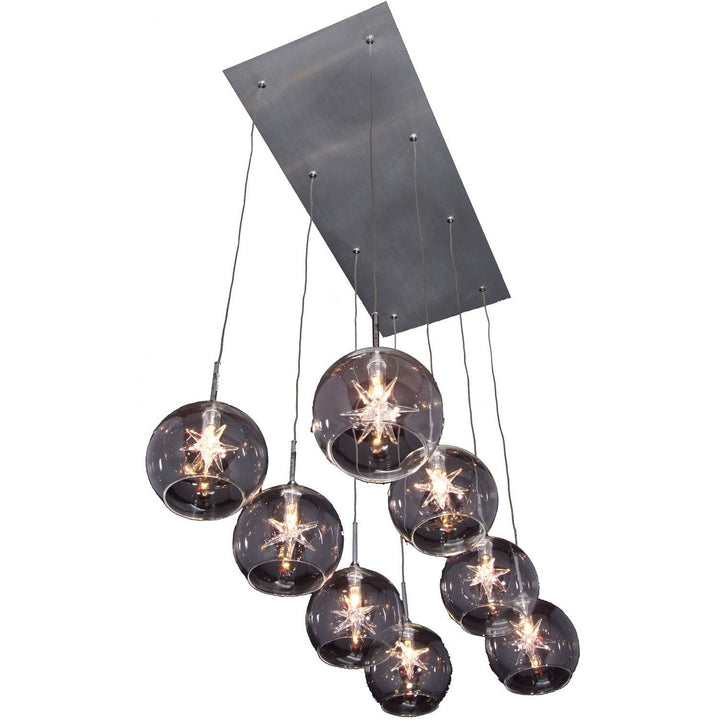 ET2 by Maxim Starburst E20107-24 Pendant Light - Polished Chrome