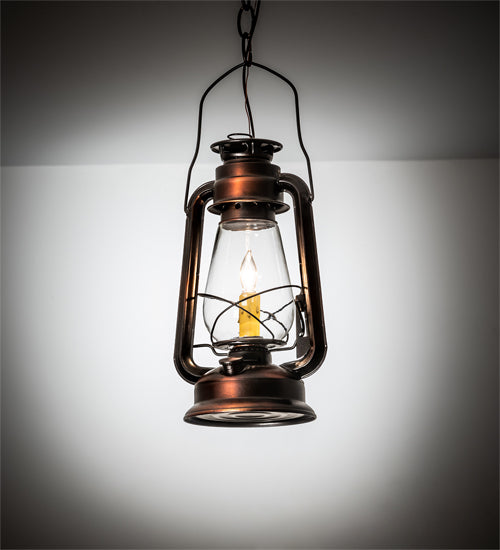 Meyda Tiffany Miners Lantern 218760 Pendant Light - Vintage Copper
