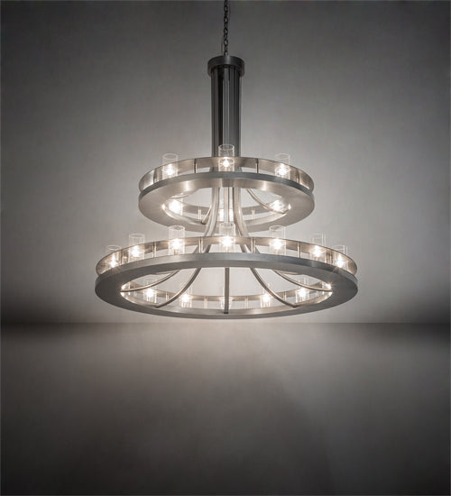 Meyda Tiffany Arion 218772 Chandelier Light - Nickel