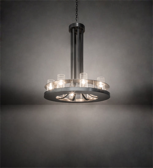 Meyda Tiffany Arion 218773 Chandelier Light - Nickel